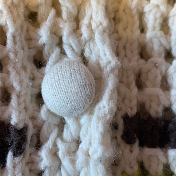 Banana Republic Ivory Off White Long Sleeve Stripe Sweater Top - Picture 7 of 8